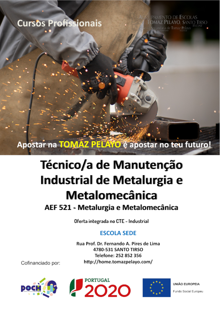 Técnico/a de Manutenção Industrial de Metalurgia e Metalomecânica ...